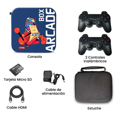 Consola Retro Arcade Pro - 33.000 Juegos Retro